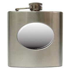 A Black And White Photo Of A Wall Hip Flask (6 Oz)