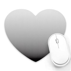 A Black And White Photo Of A Wall Heart Mousepad