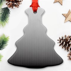 A Black And White Photo Of A Wall Ornament (christmas Tree) 