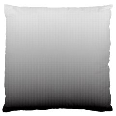 A Black And White Photo Of A Wall Large Cushion Case (one Side)