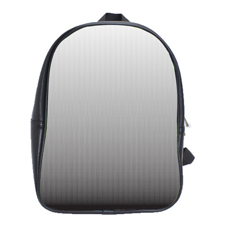 A Black And White Photo Of A Wall School Bag (XL)