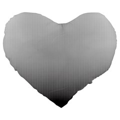 A Black And White Photo Of A Wall Large 19  Premium Heart Shape Cushions