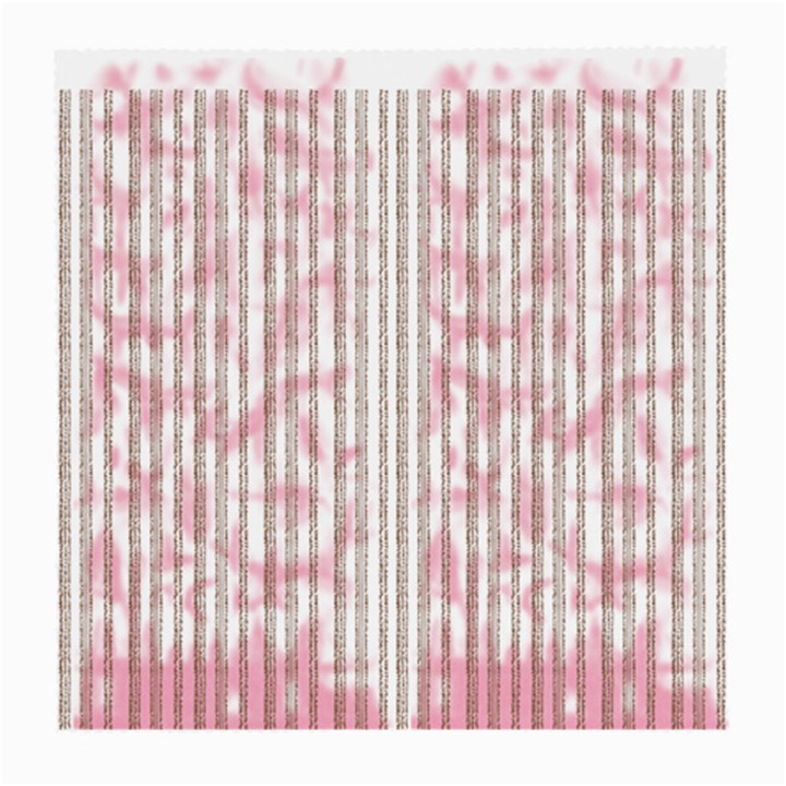 A Pink And White Striped Background Medium Glasses Cloth