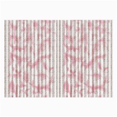 A Pink And White Striped Background Large Glasses Cloth by catchydesignhill