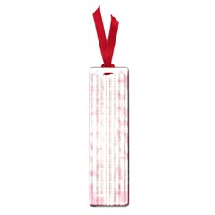 A Pink And White Striped Background Small Book Marks