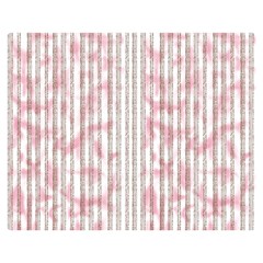 A Pink And White Striped Background Two Sides Premium Plush Fleece Blanket (teen Size)