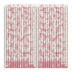 A Pink And White Striped Background Banner And Sign 3  X 3 