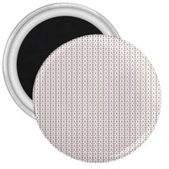 A White Background With A Brown Pattern On It 3  Magnets