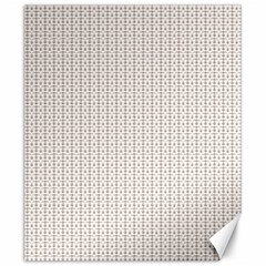 A White Background With A Brown Pattern On It Canvas 20  X 24 