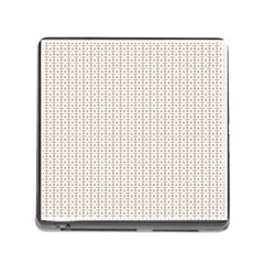 A White Background With A Brown Pattern On It Memory Card Reader (square 5 Slot)