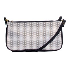 A White Background With A Brown Pattern On It Shoulder Clutch Bag