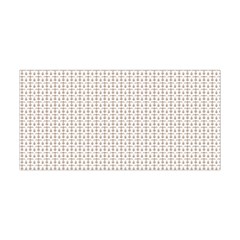 A White Background With A Brown Pattern On It Yoga Headband