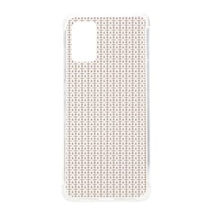 A White Background With A Brown Pattern On It Samsung Galaxy S20 Plus 6 7 Inch Tpu Uv Case by catchydesignhill