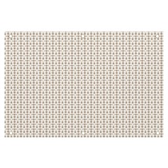 A White Background With A Brown Pattern On It Banner And Sign 6  X 4  by catchydesignhill