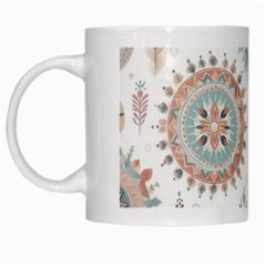 Pastel-boho-pattern White Mug