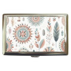 Pastel-boho-pattern Cigarette Money Case