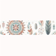 Pastel-boho-pattern Large Bar Mat