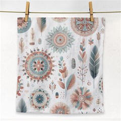 Pastel-boho-pattern Face Towel