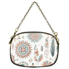 Pastel-boho-pattern Chain Purse (two Sides)