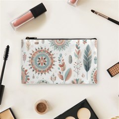 Pastel-boho-pattern Cosmetic Bag (small)