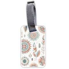 Pastel-boho-pattern Luggage Tag (two Sides)