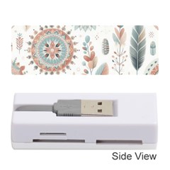 Pastel-boho-pattern Memory Card Reader (stick)