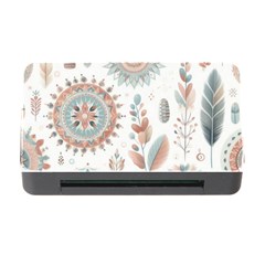 Pastel-boho-pattern Memory Card Reader With Cf