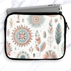 Pastel-boho-pattern Apple Ipad 2/3/4 Zipper Cases