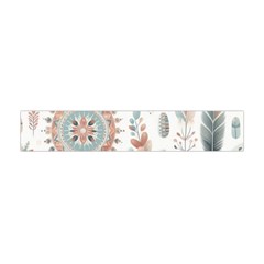 Pastel-boho-pattern Premium Plush Fleece Scarf (mini)