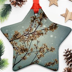 Dreamy Nature Motif Ornament (star)