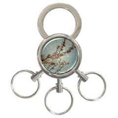 Dreamy Nature Motif 3-ring Key Chain