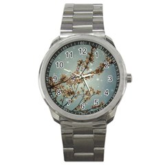 Dreamy Nature Motif Sport Metal Watch