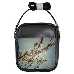 Dreamy Nature Motif Girls Sling Bag