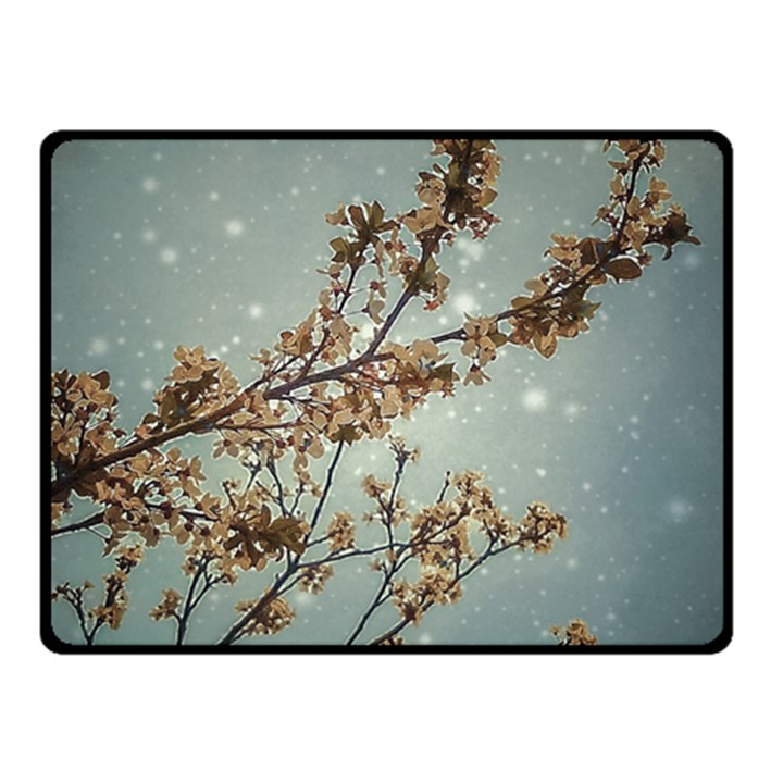 Dreamy Nature Motif Two Sides Fleece Blanket (Small)