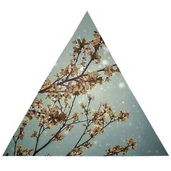 Dreamy Nature Motif Wooden Puzzle Triangle by dflcprintsclothing