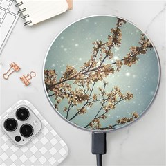 Dreamy Nature Motif Wireless Fast Charger(white)