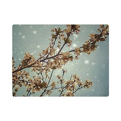 Dreamy Nature Motif Premium Plush Fleece Blanket (mini)