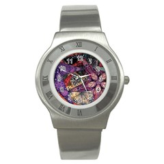 Stars Christmas Advent Stainless Steel Watch