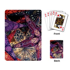 Stars Christmas Advent Playing Cards Single Design (rectangle)