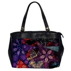 Stars Christmas Advent Oversize Office Handbag by Paksenen