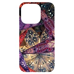 Stars Christmas Advent Iphone 14 Pro Black Uv Print Pc Hardshell Case