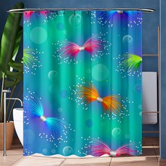 Christmas Pattern Shower Curtain 60  X 72  (medium) 