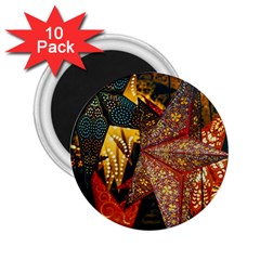 Star Lantern Lighting 2 25  Magnets (10 Pack) 