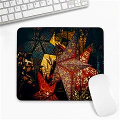 Star Lantern Lighting Large Mousepad