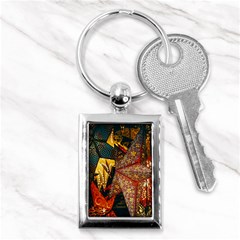 Star Lantern Lighting Key Chain (rectangle)