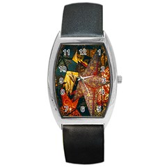 Star Lantern Lighting Barrel Style Metal Watch