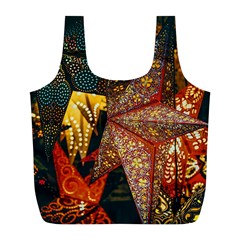 Star Lantern Lighting Full Print Recycle Bag (l)