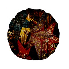 Star Lantern Lighting Standard 15  Premium Flano Round Cushions