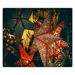 Star Lantern Lighting Two Sides Premium Plush Fleece Blanket (kids Size)