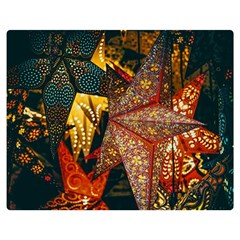 Star Lantern Lighting Two Sides Premium Plush Fleece Blanket (teen Size)